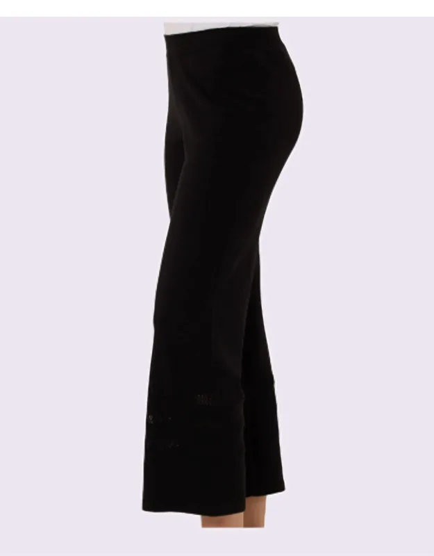 Crochet Detail Pants