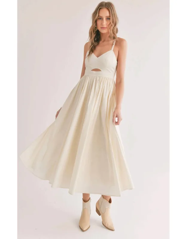 Cutout Midi Dress