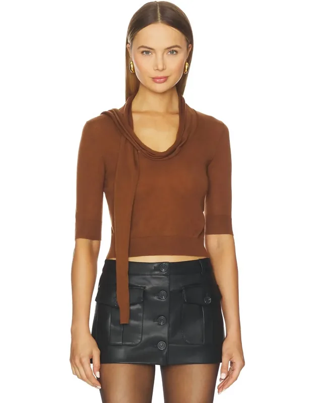 Bergen Scarf Knit Sweater