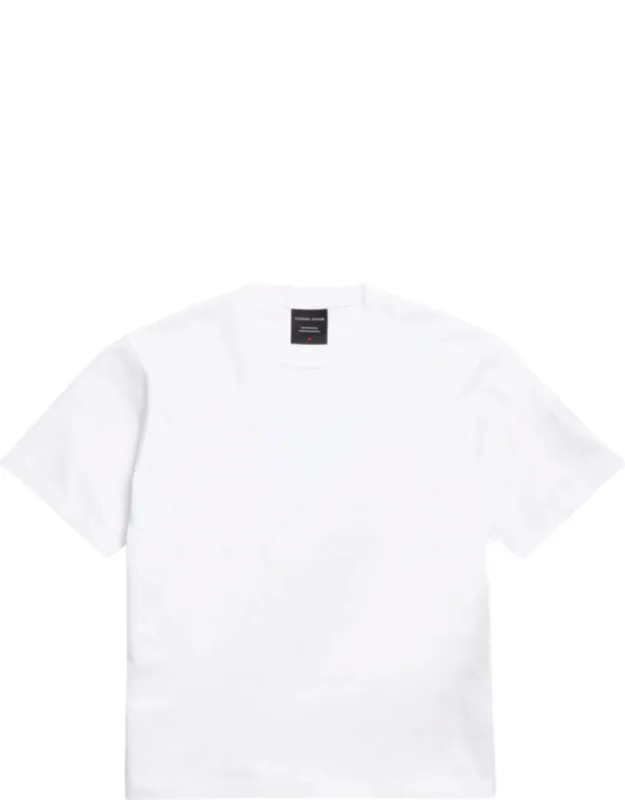 Cotton T-shirt With Classic Crew Neckline