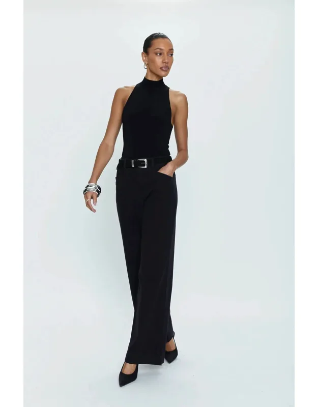 Jasmine High-rise Wide-leg Trousers