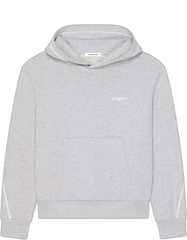 Couture Seam Cotton Hoodie