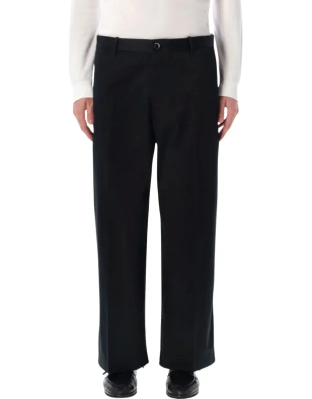 Chino Wide Leg Pants