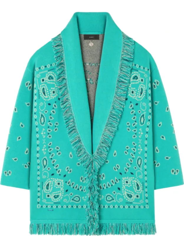Jacquard Bandana Cardigan
