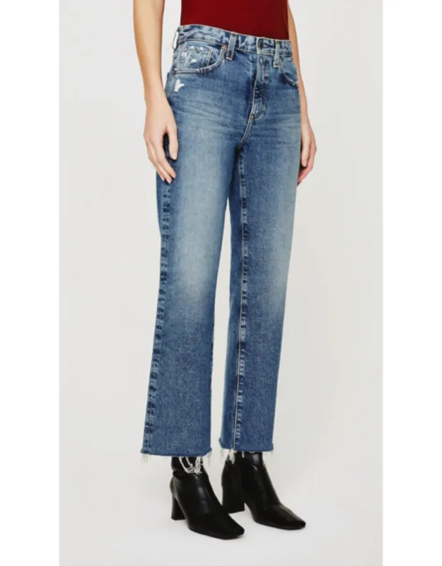Kinsley High Rise Crop Boot Jeans