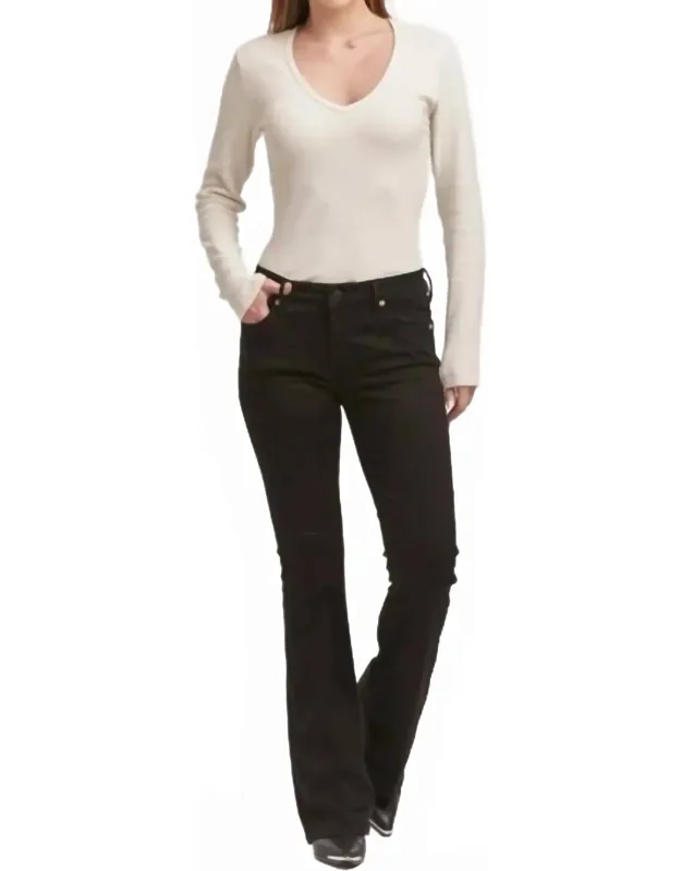High Rise Boot Cut Jeans