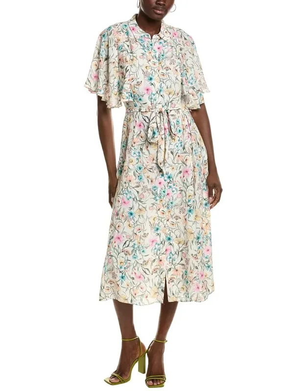 Flutter Sleeve Dress
