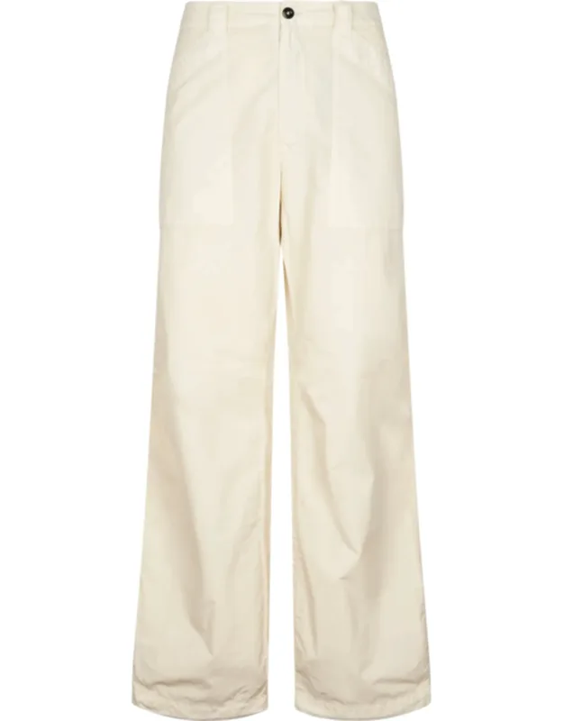 Loose-fitting Nylon Trousers