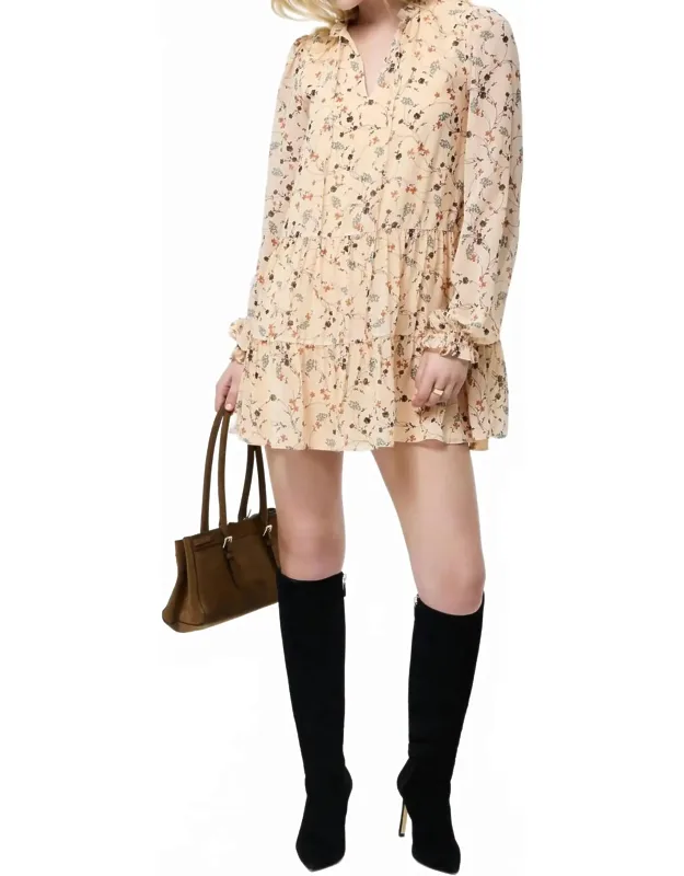 Chiffon Mini Dress
