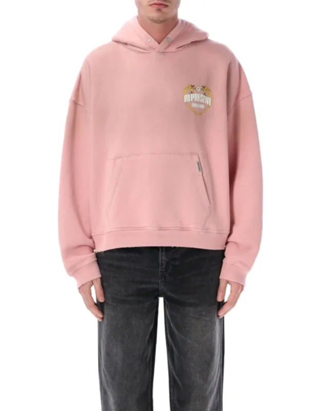Border Boxy Cracked Hoodie