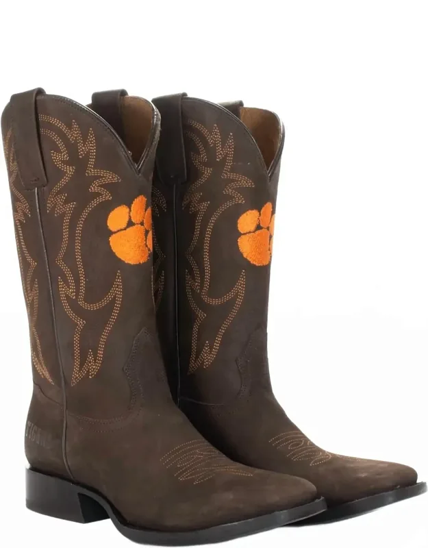 Clemson Western Boots
