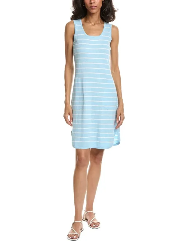 Stripe Tank Cashmere-blend Dress