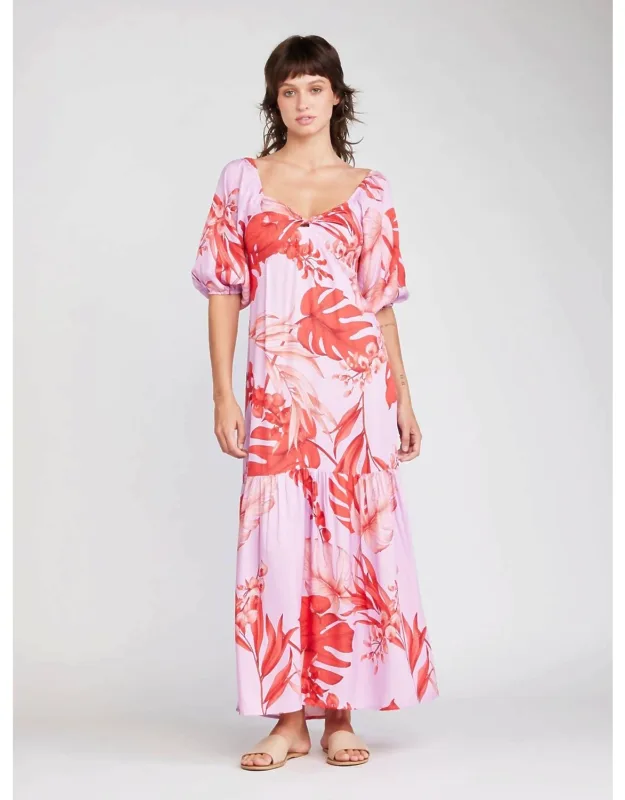 Front Twist Maxi Dress