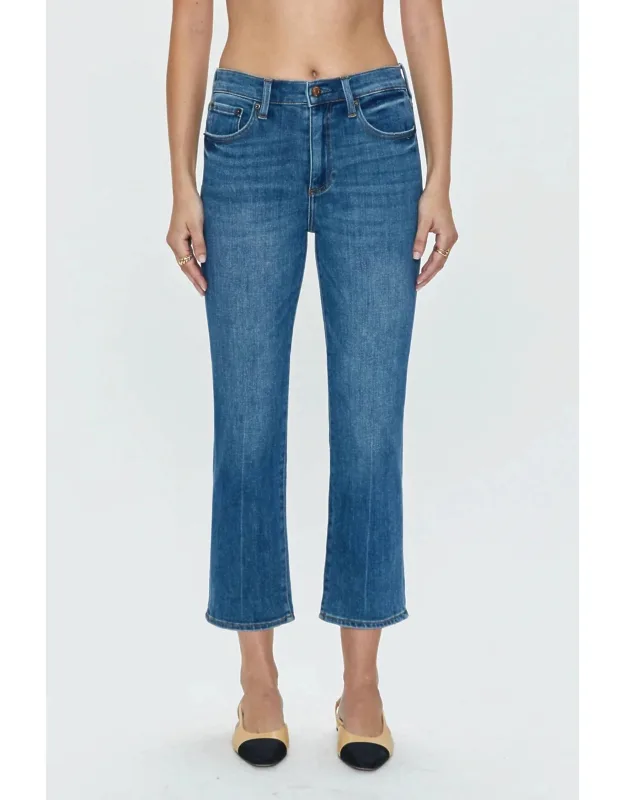 Monroe Cigarette Crop High-rise Jeans