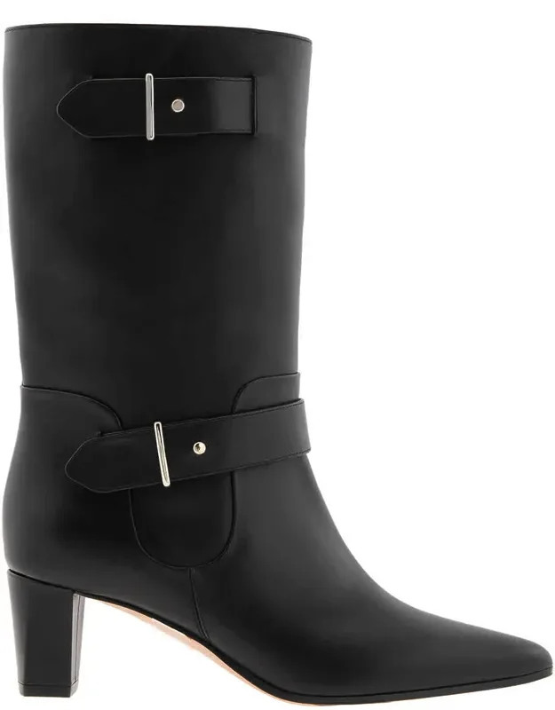 Denice 55 Leather Mid-calf Boots