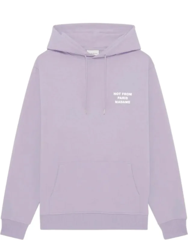 Relaxed-fit Hoodie With Slogan Detail