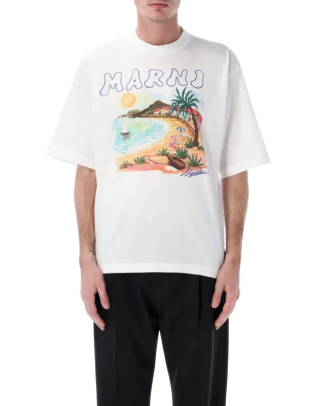 Beach Cotton T-shirt