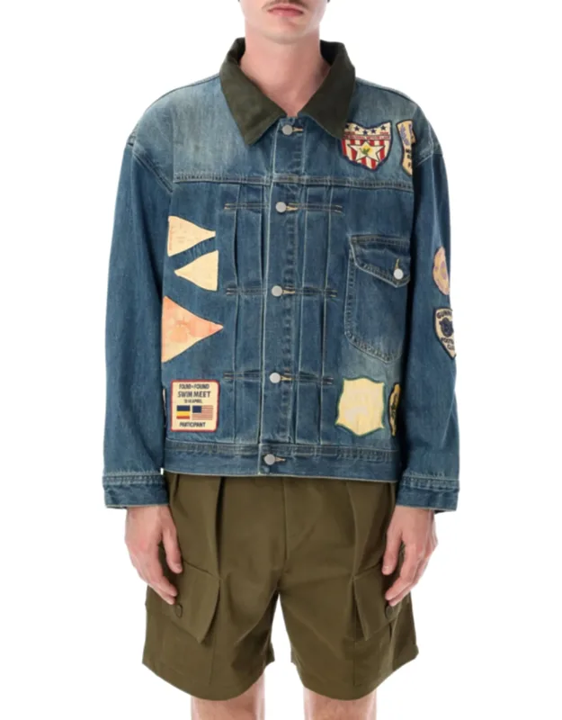 Patch Denim Jacket