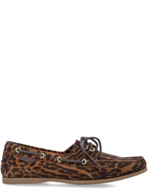 Leopard Print Boat Shoes