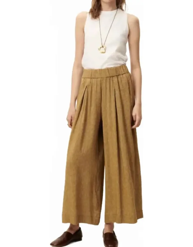 Wide Elastic Pants
