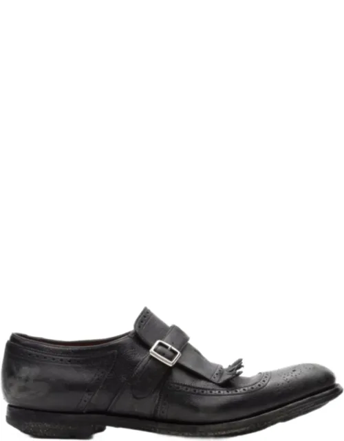 Brogue Monk Strap Shoes