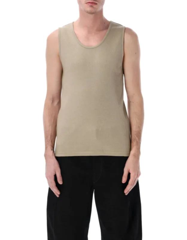 Ribbed Cotton Tank Top