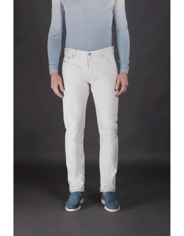 Pavel 55 Cotton Tapered Denim Jeans
