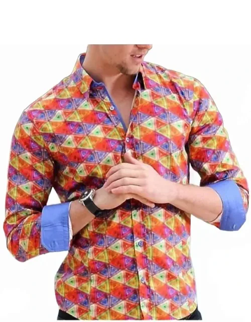 Digital Tri-shapes Shirt