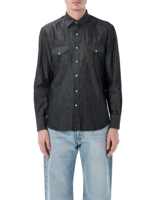 Western Cotton Button Shirt
