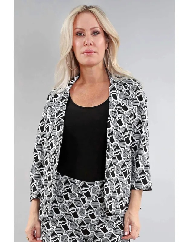 Three Quarter Sleeve Blazer
