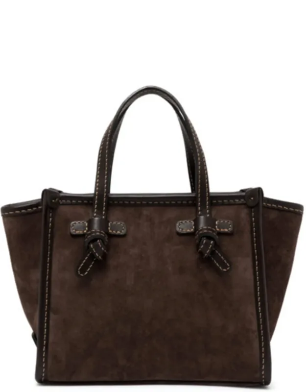 Suede Handbag