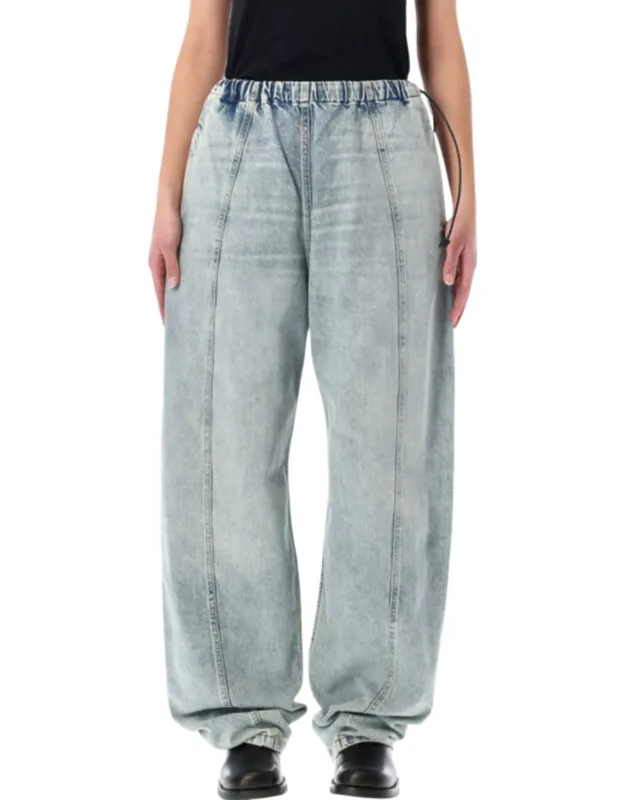 Extralarge Vertical Seams Jeans