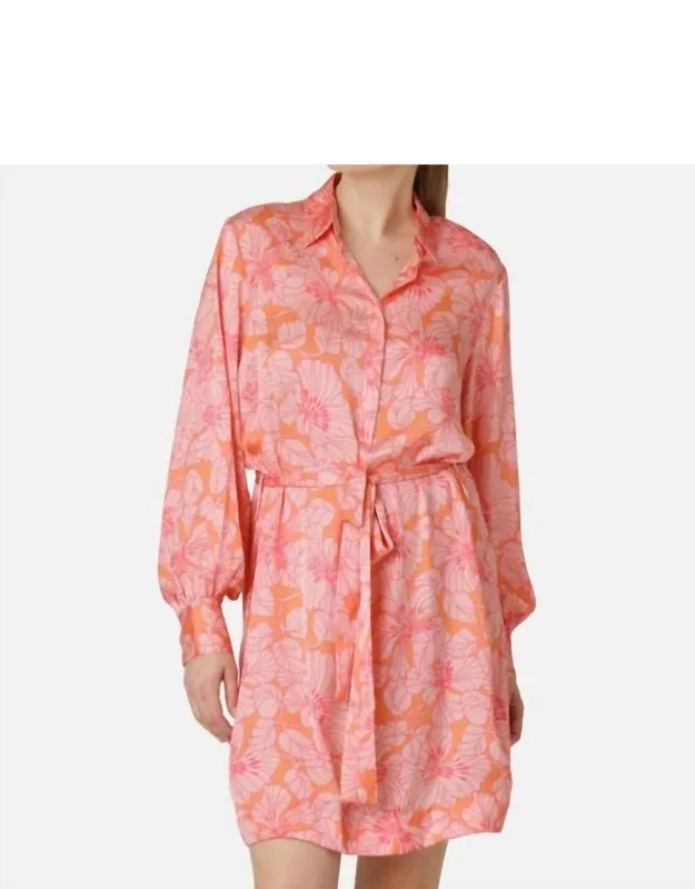 Millie Dress - Flattering Long Sleeve With Sophisticated Collar