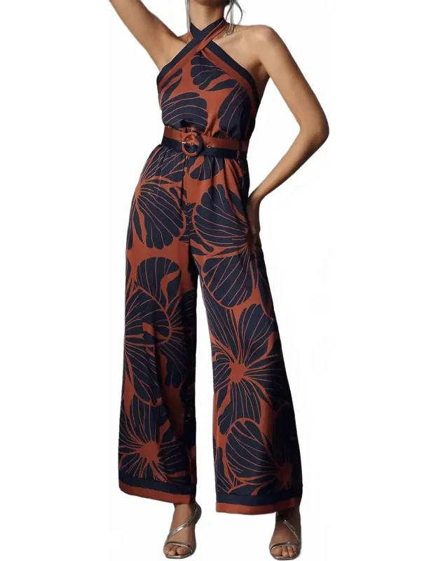 Woodson Halter Style Jumpsuit