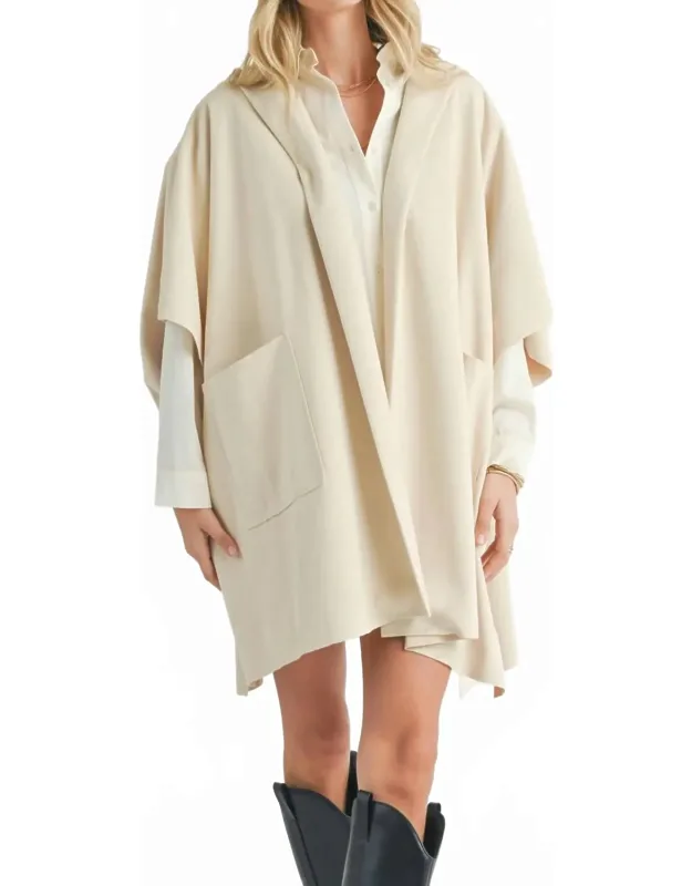 Belted Poncho