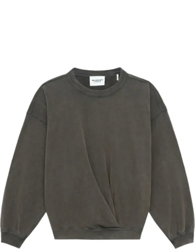 Relaxed Fit Cotton Knit Sweatshirt
