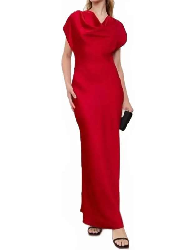 Dahlia Cowl Maxi Dress
