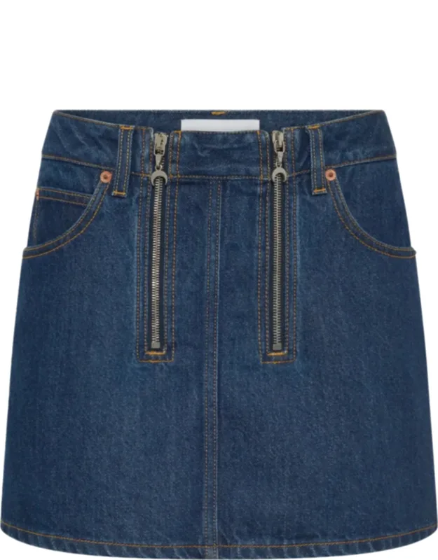 Denim Mini Skirt
