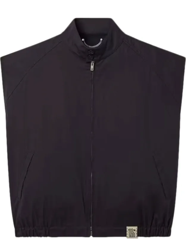 Boxy Silhouette Sleeveless Gilet