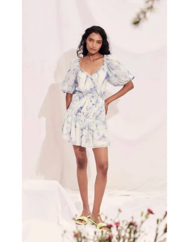 Violette Marble Mini Dress