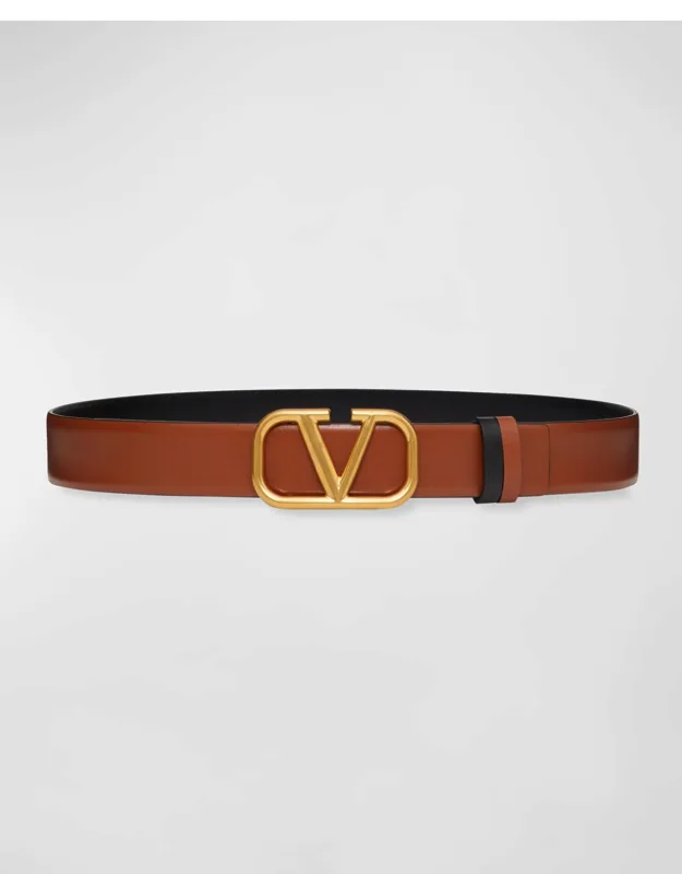 Reversible Leather Belt
