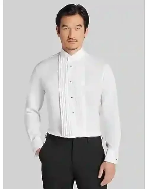 Modern Fit Spread Collar Formal Dress Shirt Tuxedo