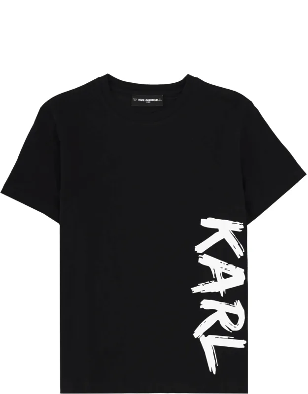 T-shirt With Logo Print