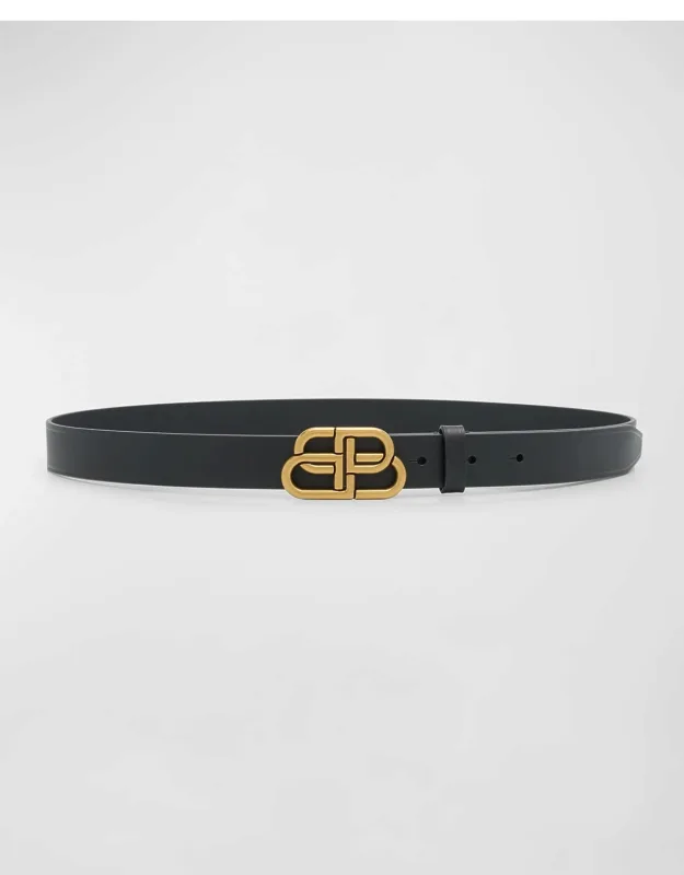 Thin Leather Belt