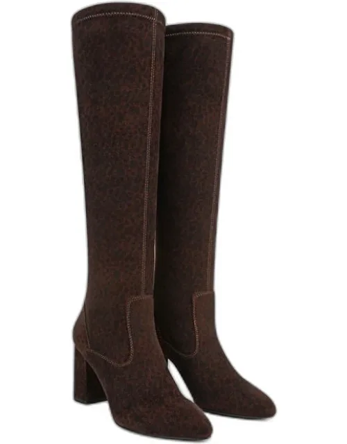 Franco Katherine Knee High Boot With Eco-conscious Linings And Back-zip Closure
