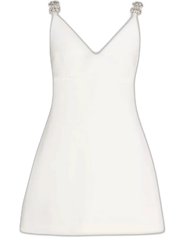 Embellished Mini Dress