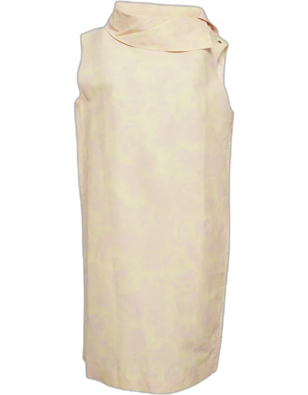 Floral Print Crepe Sleeveless Mini Dress