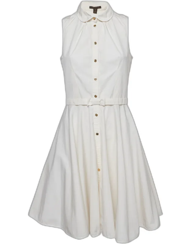 Cotton Sleeveless Mini Dress