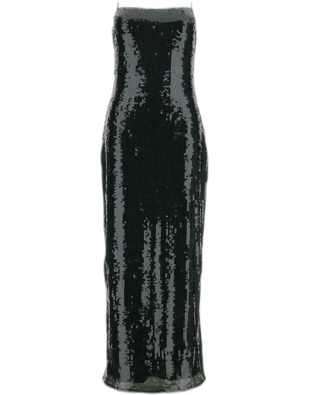 Sequined Slip Dress
