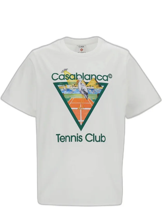 Tennis Club Icon Printed T-shirt